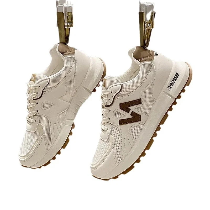 2025 Women's Lightweight Non-Slip White Athletic Sneakers