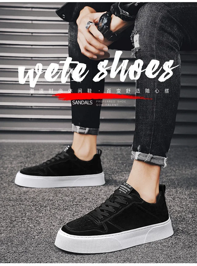 Men's Casual Korean Breathable Sneakers Detail