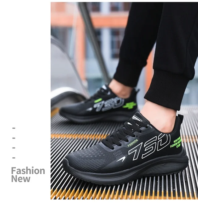 New Men's Plus Size Comfort Running Shoes Detail