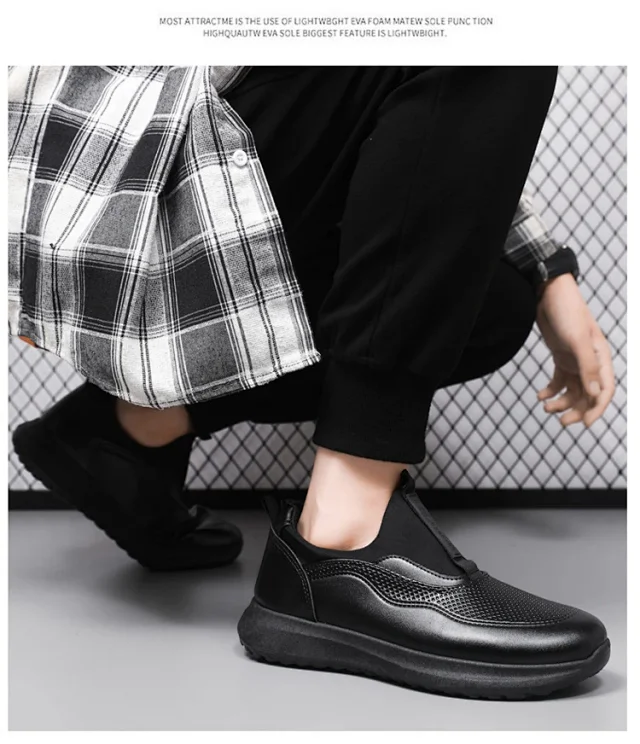 Men's Fall 2025 Slip-On Sneakers Detail
