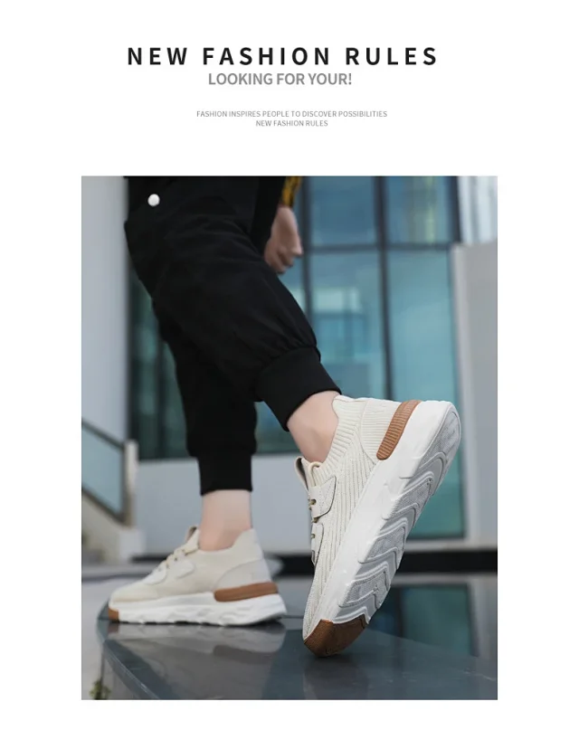 Men's 2025 Fall Breathable Ultralight Casual Sneakers Detail