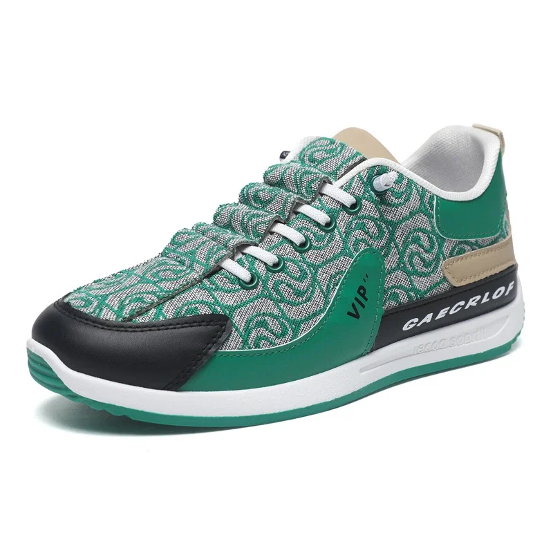 Men's Bear Canvas Viral Comfort Sole Patchwork Sneakers