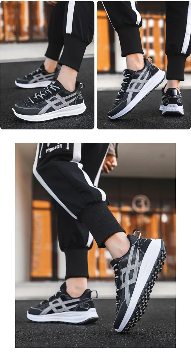 Men's New Fall Chunky Breathable Sneakers Detail