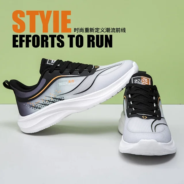 Youth Men's Breathable Mesh Running Shoes Detail