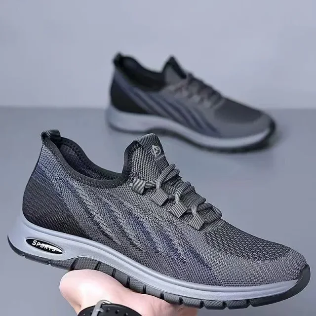 Men's Knit Slip-On Dad Shoes Detail