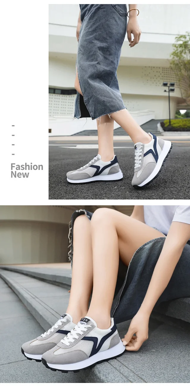 Unisex Platform Lovers' Casual Sneakers Detail