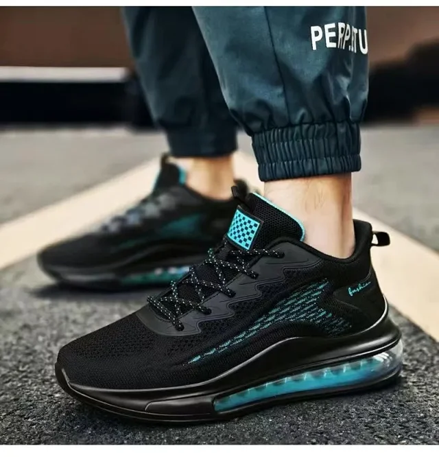 Men's Running Shoes Air Cushion Autumn New Breathable Platform Detail