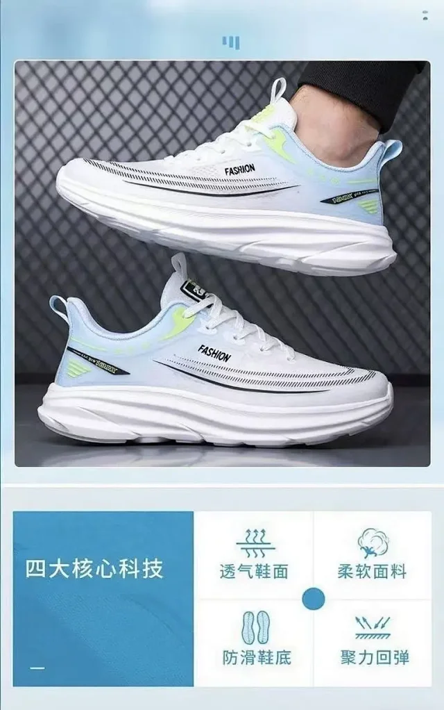 2025 Men's Summer Mesh Running Shoes Detail