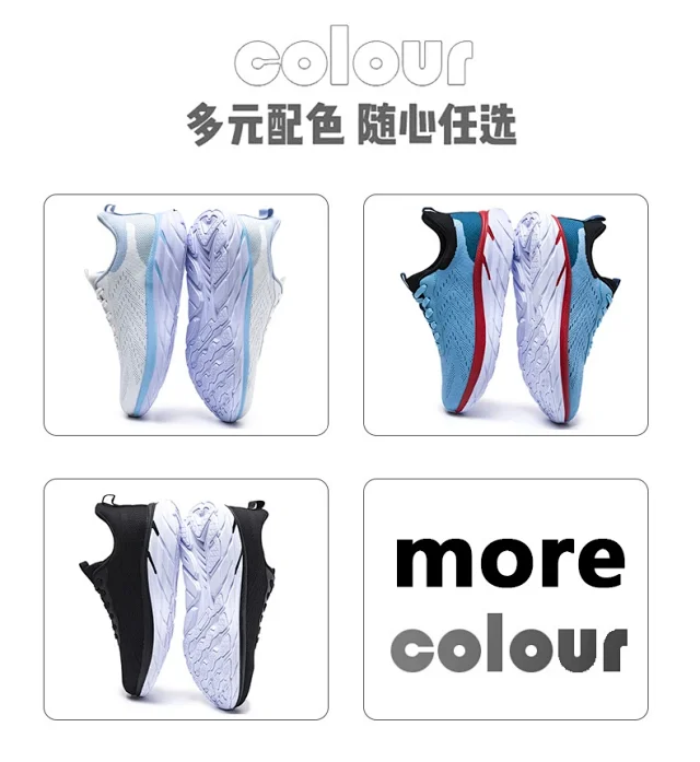 Men's Mesh Running Shoes Casual Cushioned Style Detail