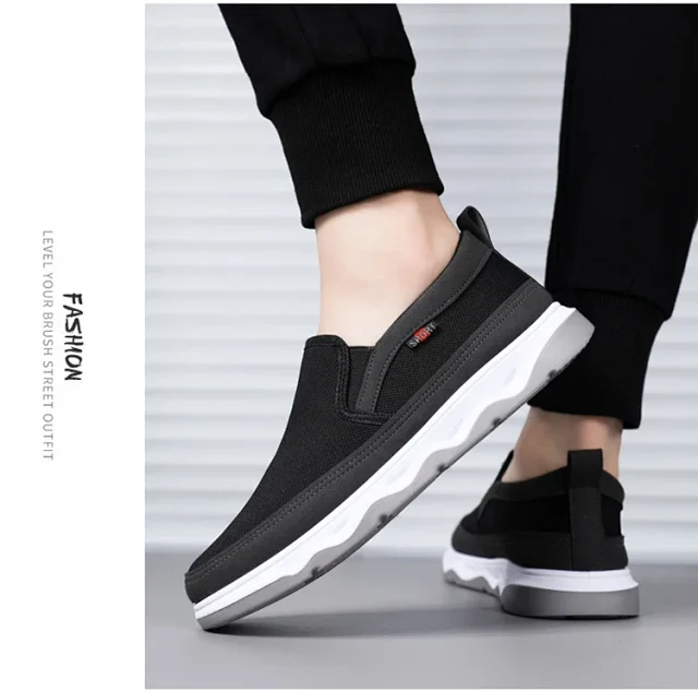 Men's Old Beijing Slip-On Walking Shoes Detail