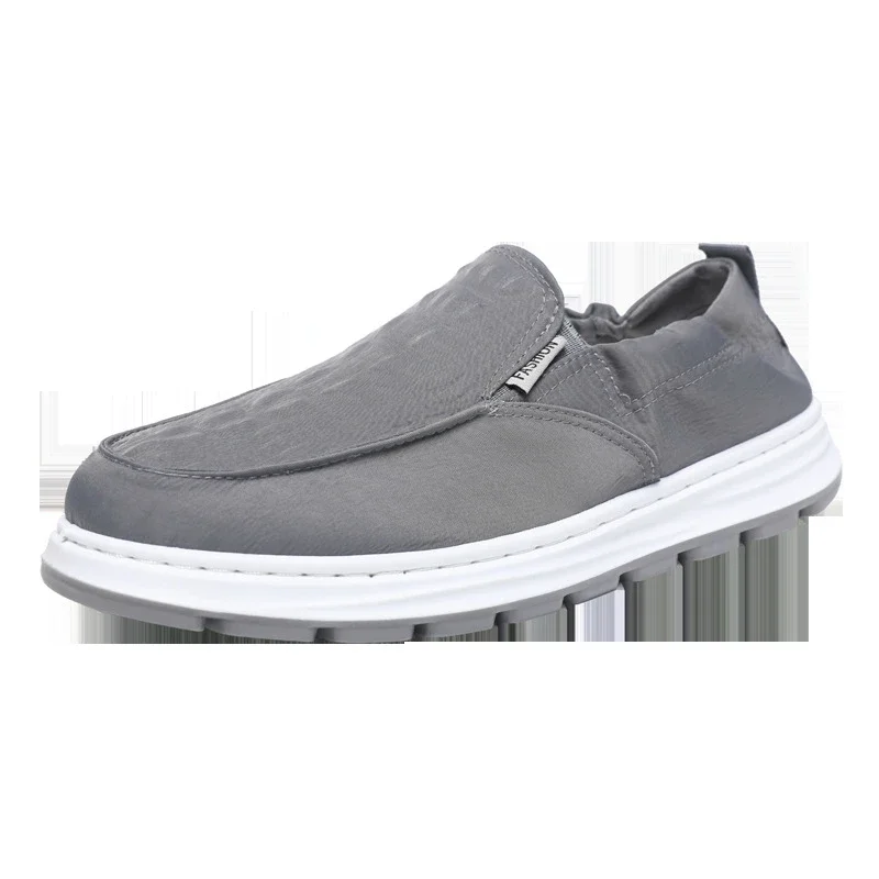 Old Beijing Men's Slip-on Canvas Shoes