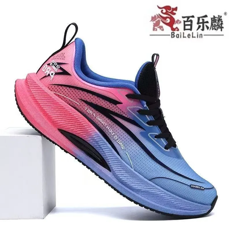 Summer Men's Gradient Mesh Running Shoes