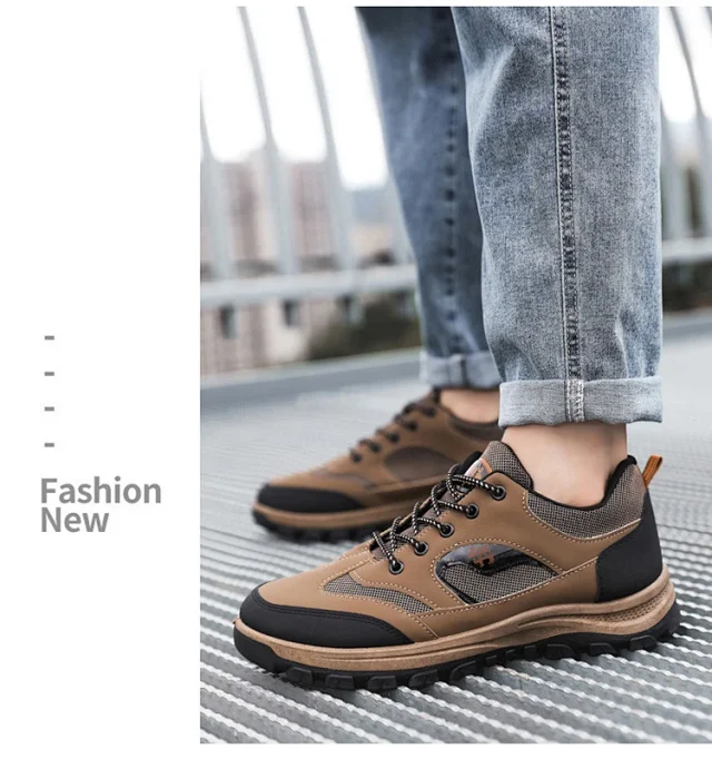 Men's Durable Outdoor Hiking Shoes Detail