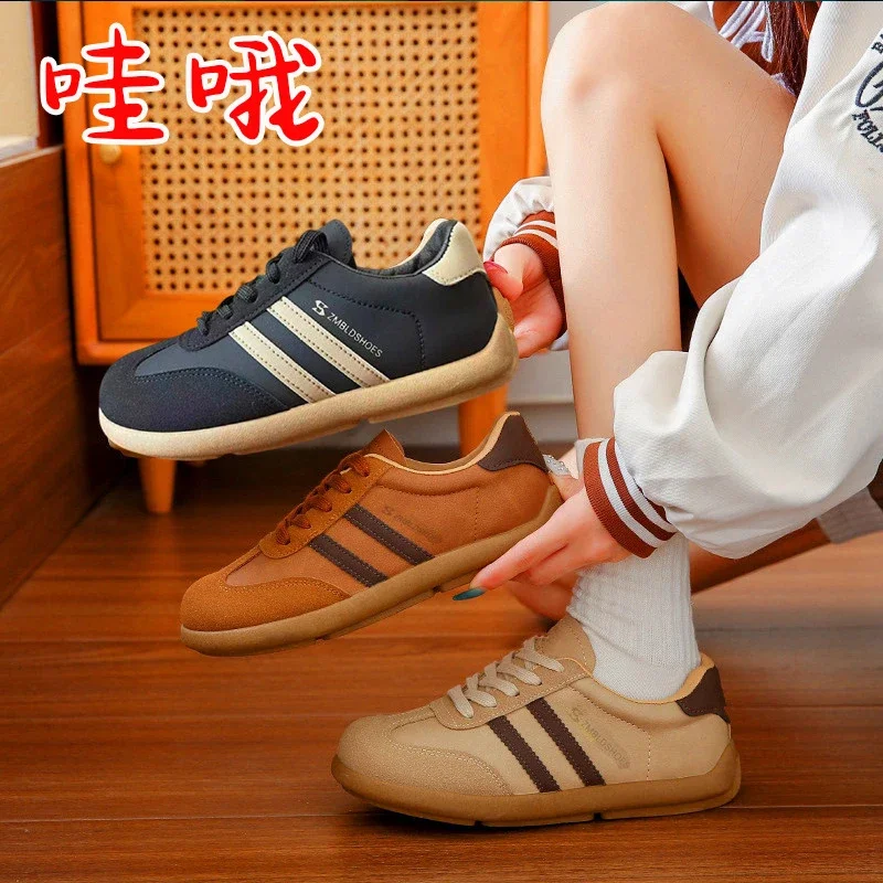 Ins KR New Corti Women Sneakers 2025 Fall Chic
