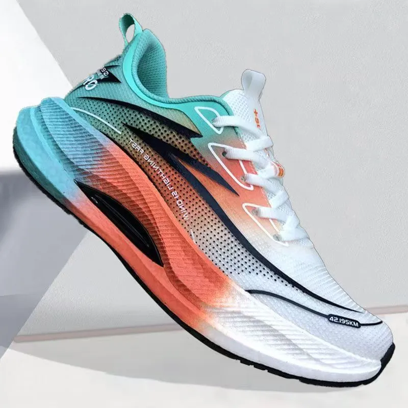 Summer Men's Gradient Mesh Running Shoes