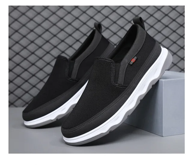 Men's Old Beijing Slip-On Walking Shoes Detail