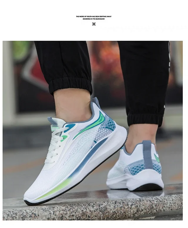 Men's Lightweight Summer Mesh Running Shoes Detail