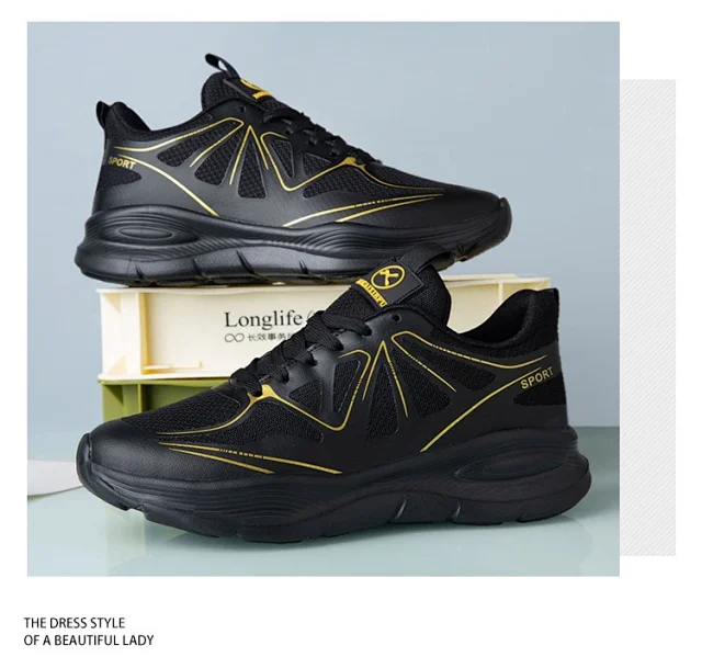 Men's Lightweight Casual Running Shoes Autumn Detail