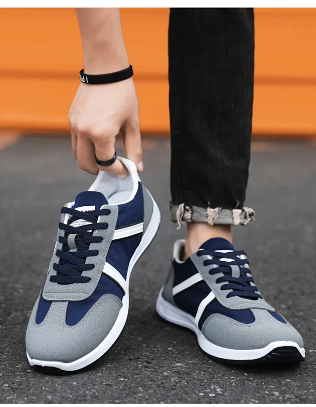 Men's Breathable Slip-On Forrest Gump Sneakers Detail