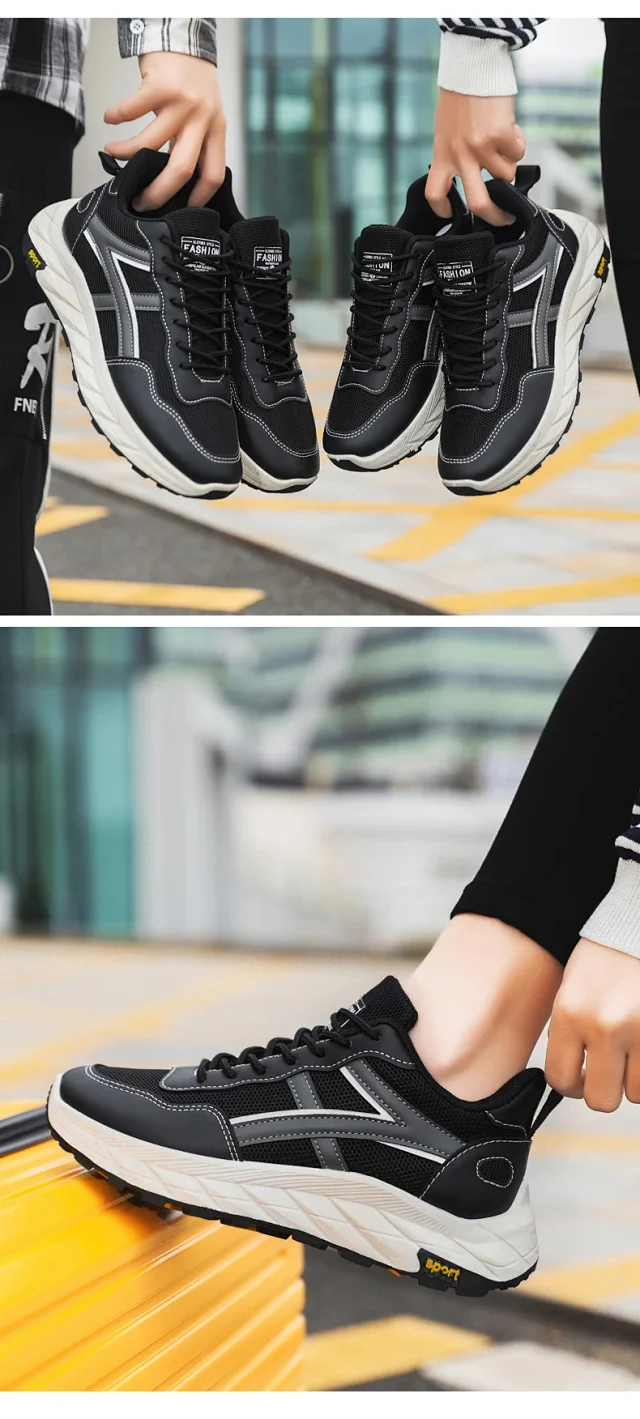 Unisex Mesh Lightweight Running Sneakers Detail