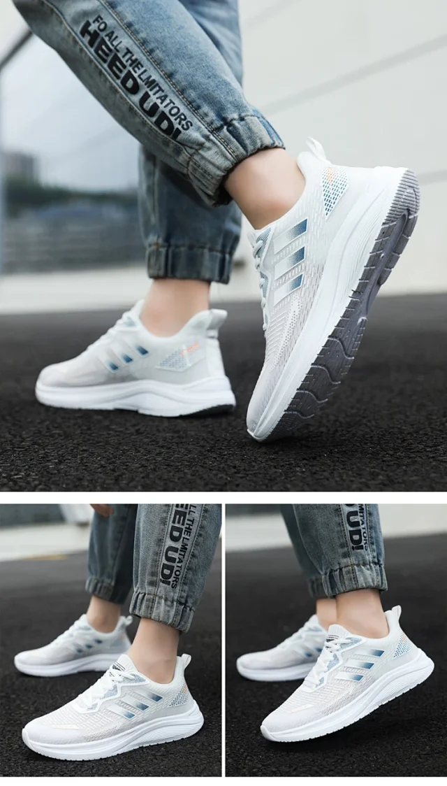 Summer Breathable Mesh Casual Running Shoes Detail