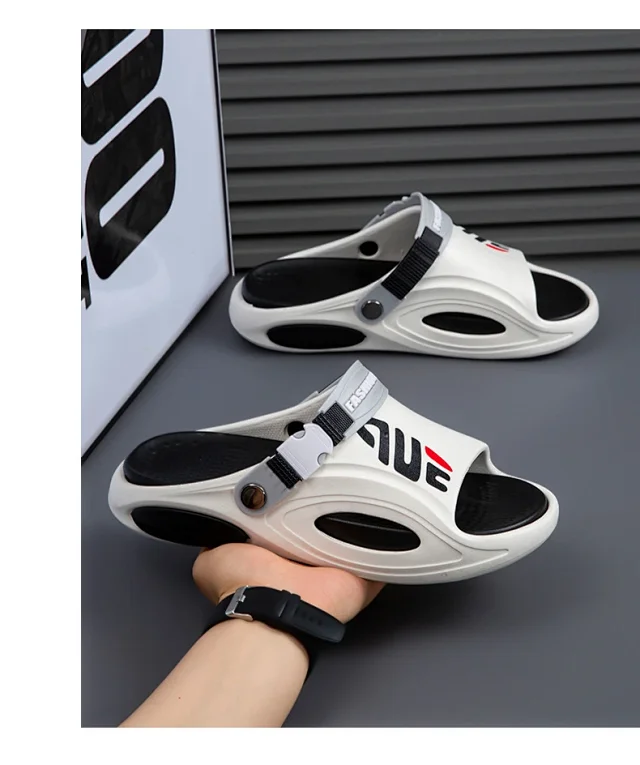 Men's Summer Beach Fashion Slides Detail