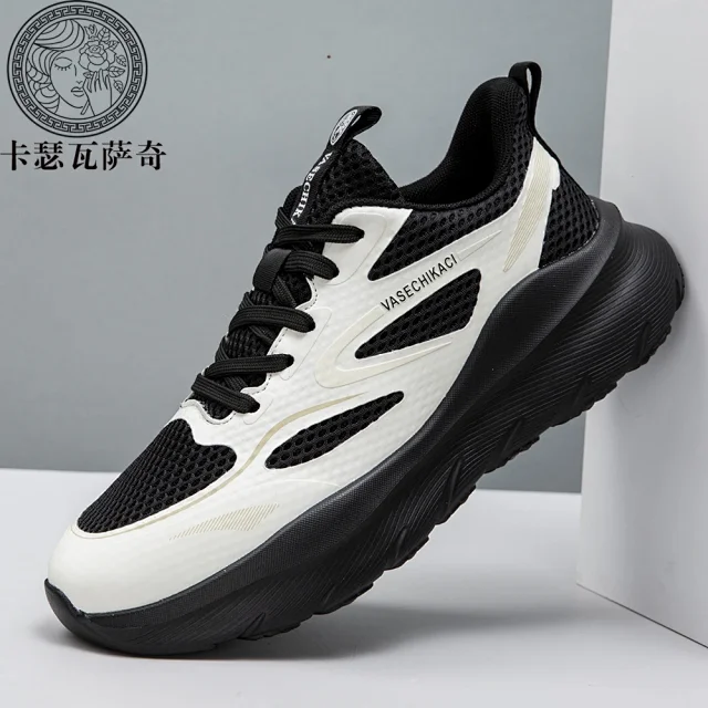 Unisex Breathable Mesh Platform Sneakers Detail