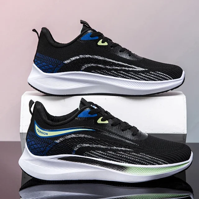 Men's Lightweight Summer Mesh Running Shoes Detail