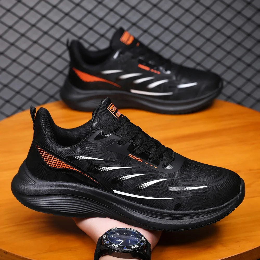 Men's Fashion Leather Low-Top Runners