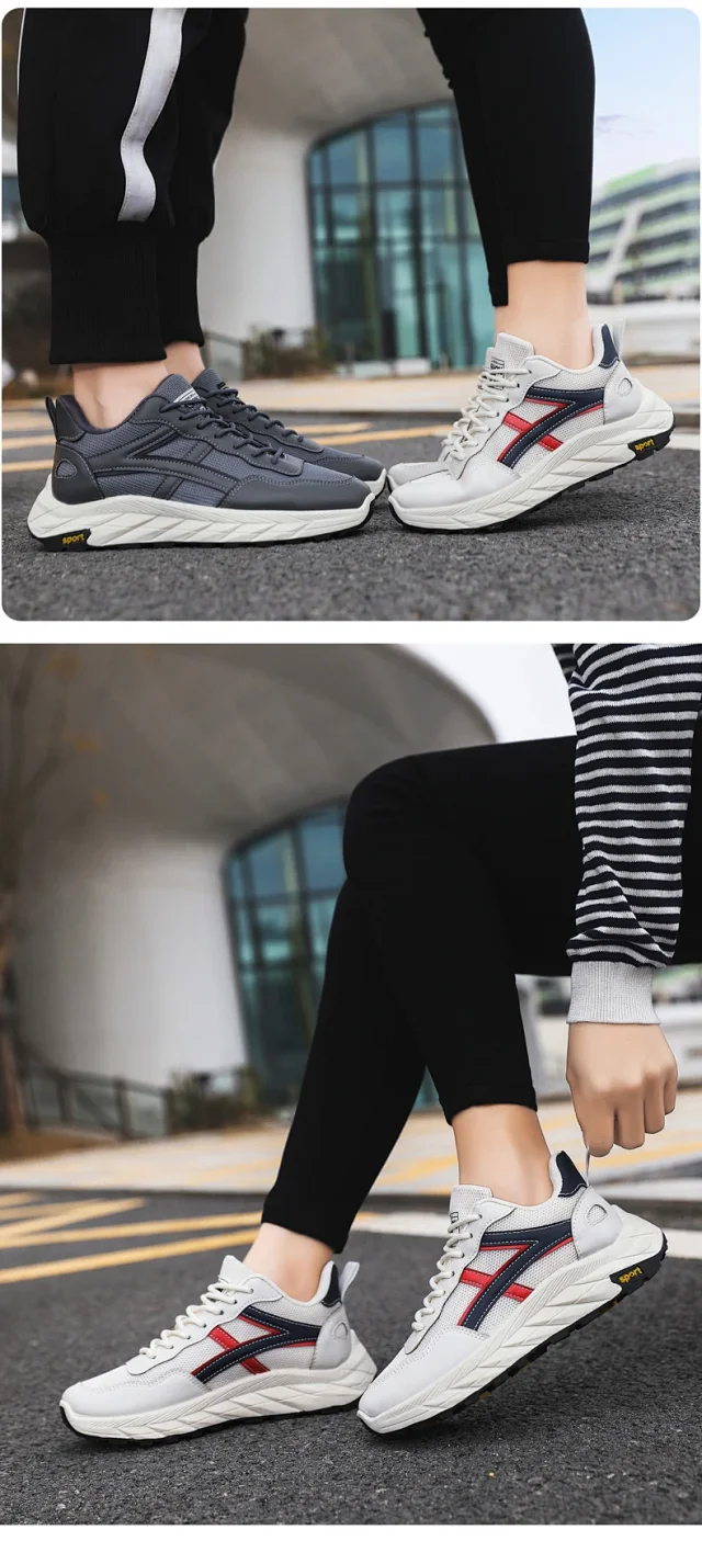Unisex Mesh Lightweight Running Sneakers Detail