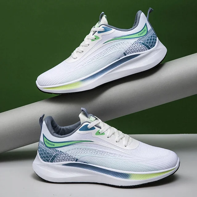 Men's Lightweight Summer Mesh Running Shoes Detail