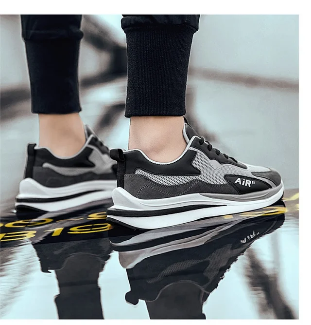 Men's Breathable Flyknit Running Shoes SS2025 Comfy Detail