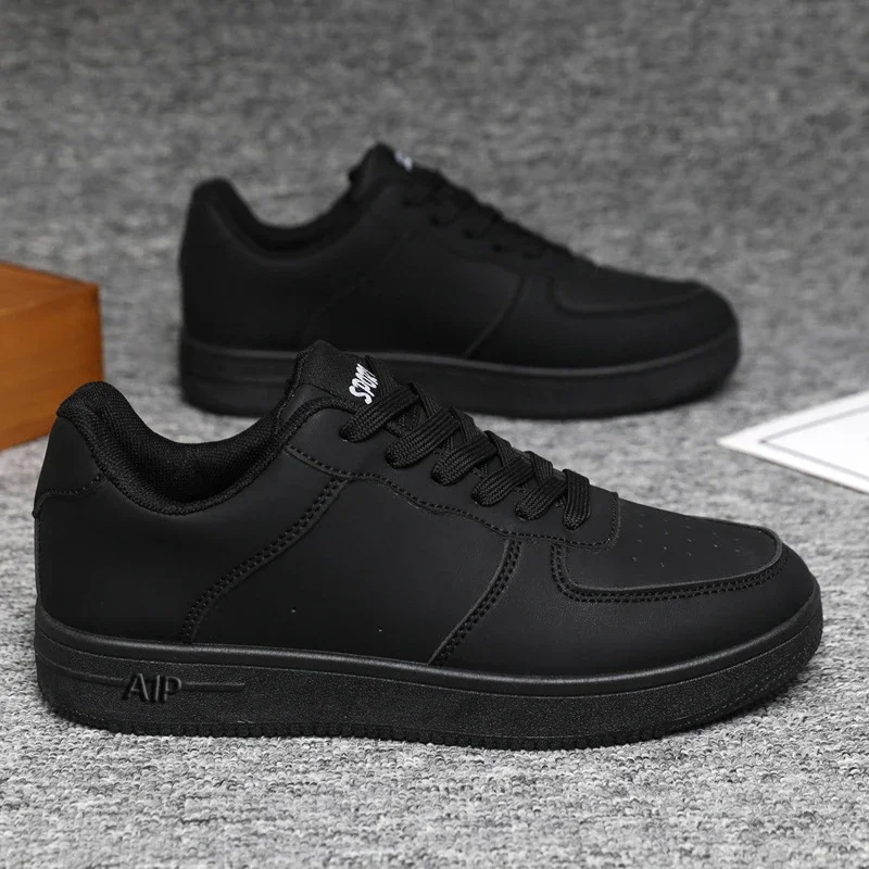 Men's Trendy Air Force Chunky White Sneakers