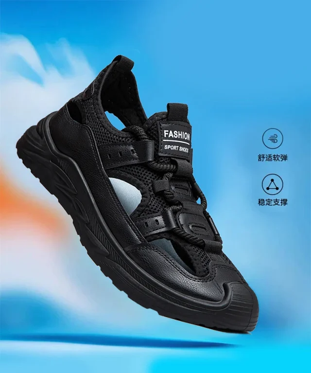 Men's Summer Beach Sandals Breathable Waterproof Detail