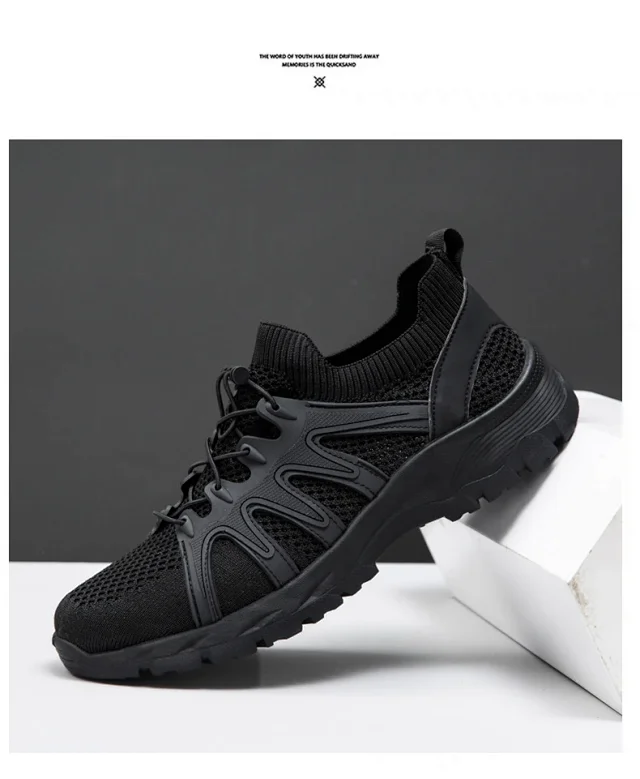 Men's 2025 Spring Flyknit Walking Shoes Detail