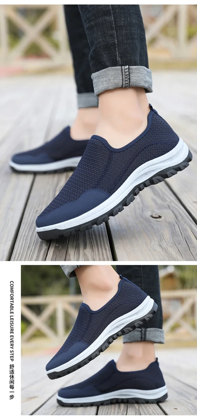 Men's Breathable Slip-On Casual Shoes Spring 2025 Detail
