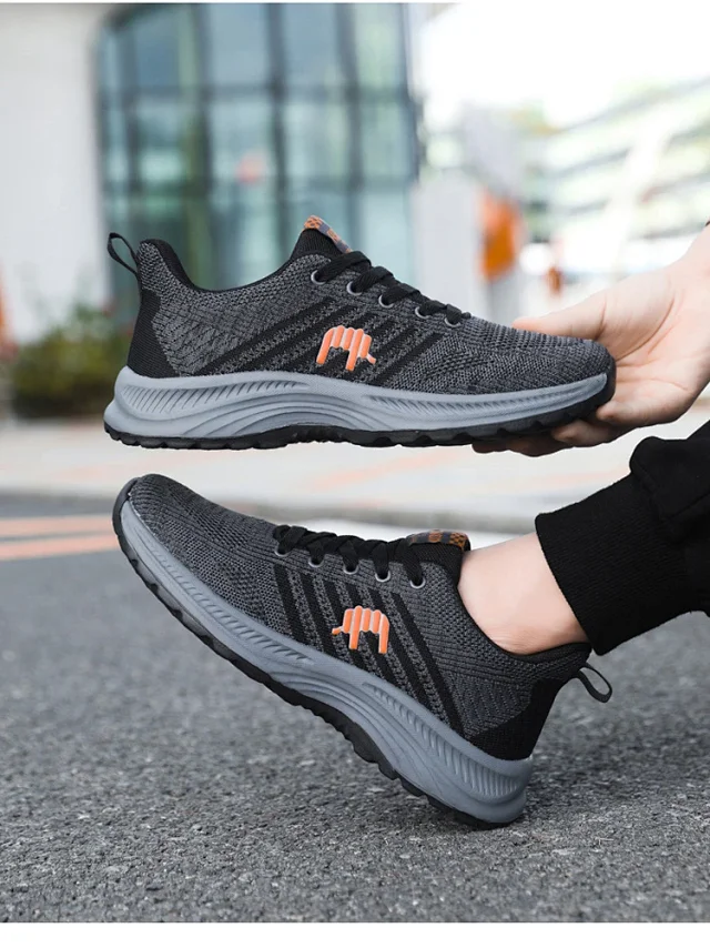 Men's Black Warrior Casual Trail Shoes Detail