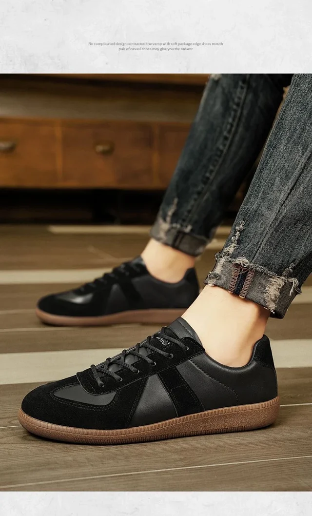 Spring Retro Unisex Low-Top Derby Sneakers Detail