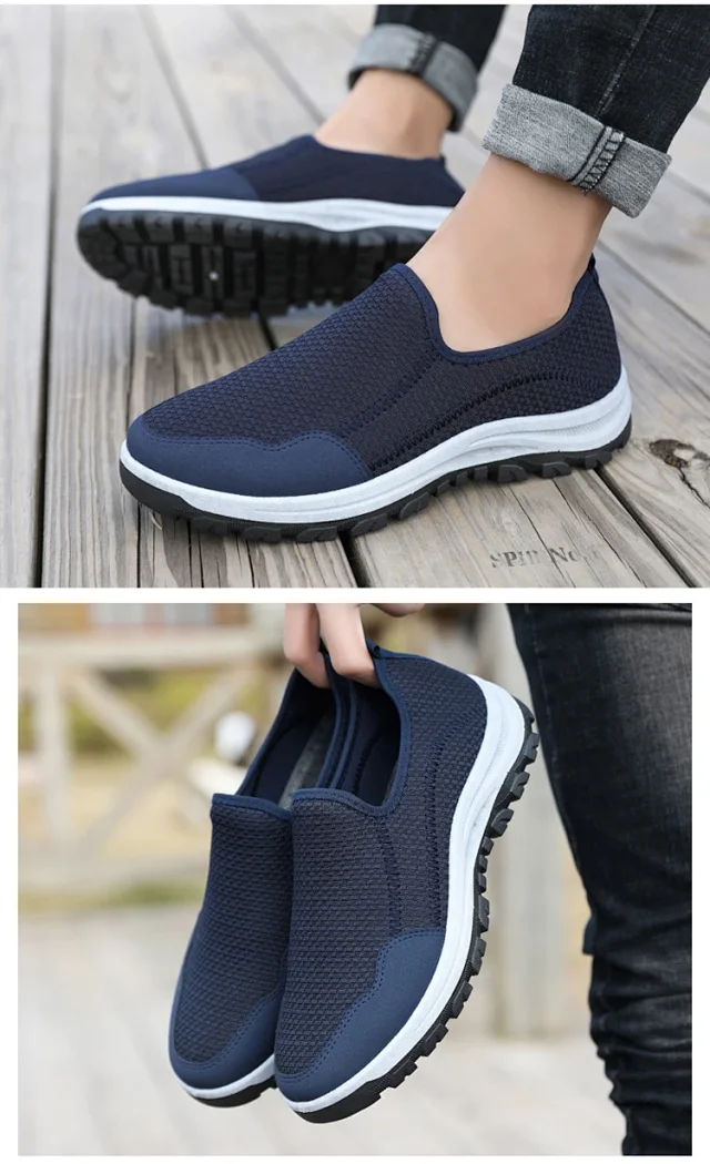 Men's Breathable Slip-On Casual Shoes Spring 2025 Detail