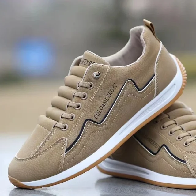 Men's Anti-odor Canvas Slip-ons Breathable Retro Detail