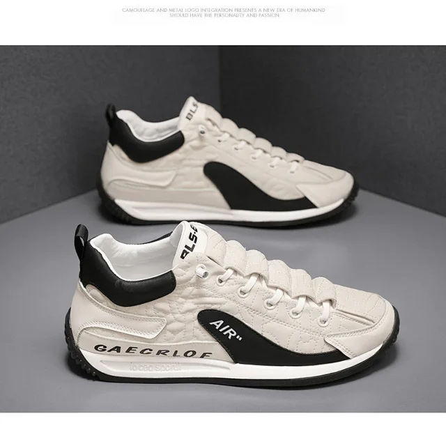 Men's Summer Low-Top Breathable Chunky Sneakers Detail