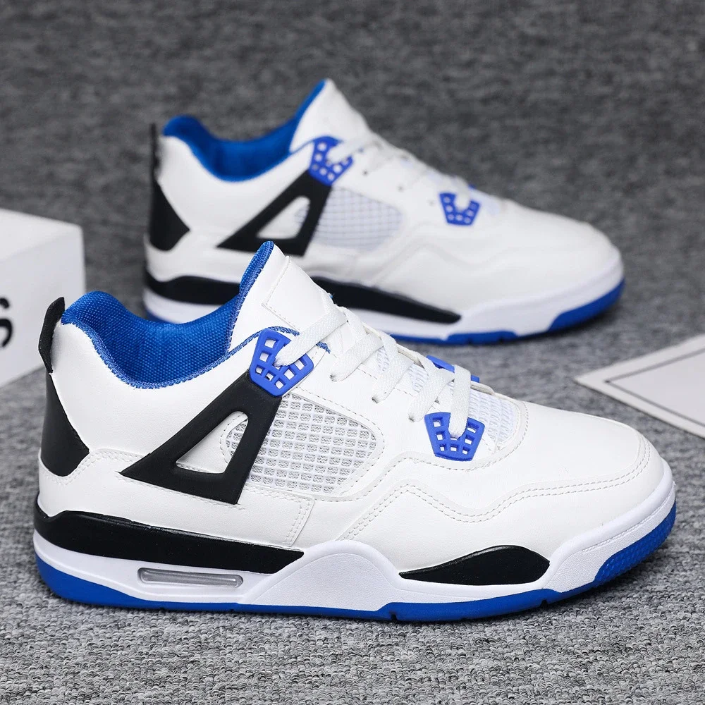 Men's Lightweight Lace-Up Comfort Basketball Shoes