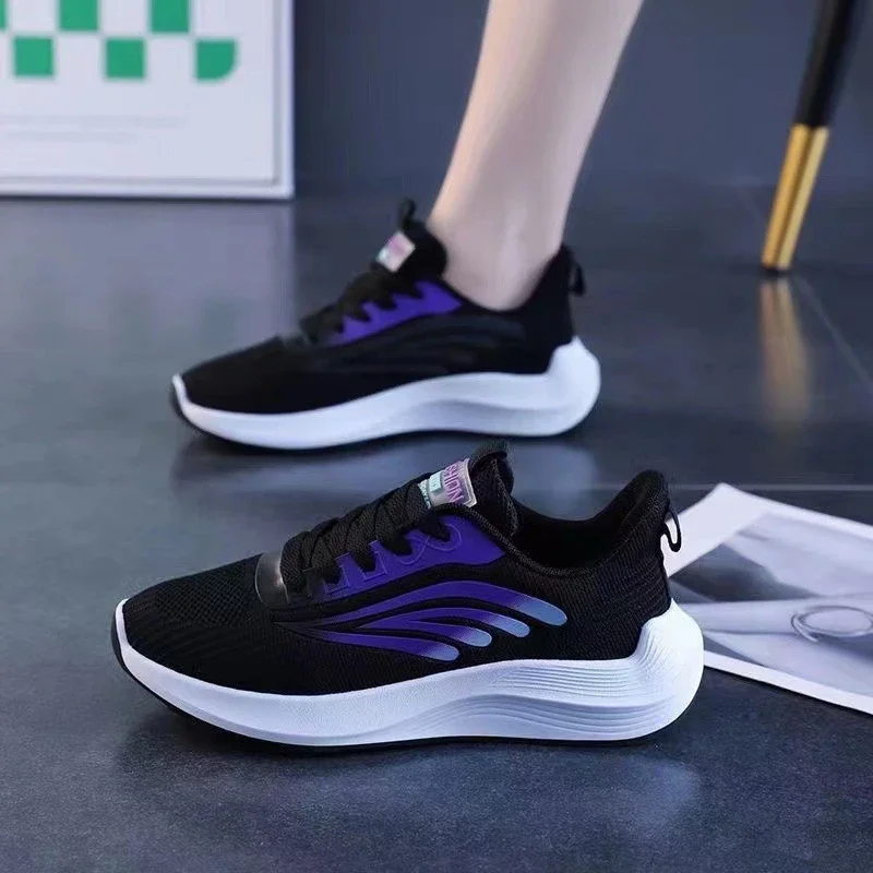 Korean Women's Mesh Lift Summer Sneakers