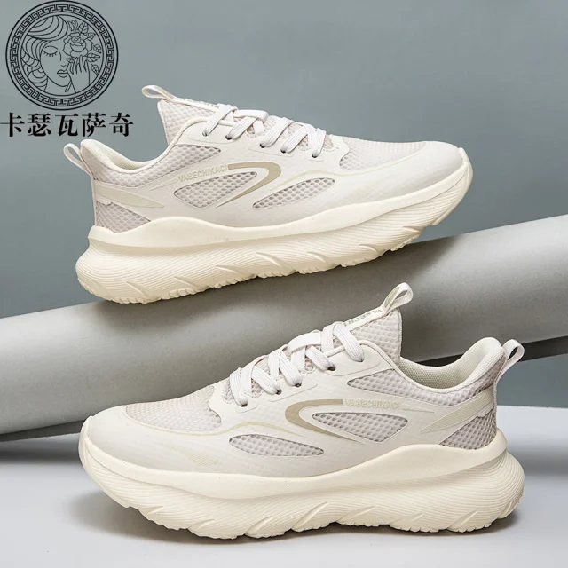 Unisex Breathable Mesh Platform Sneakers Detail