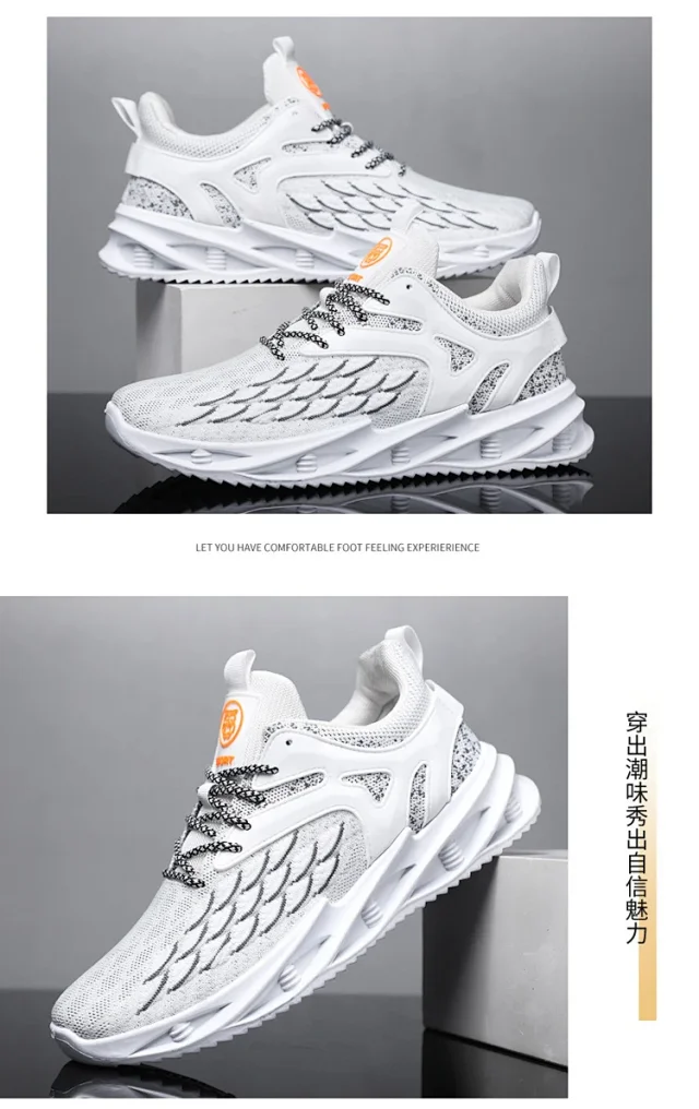 2025 Men's Lightweight Breathable Running Shoes Detail