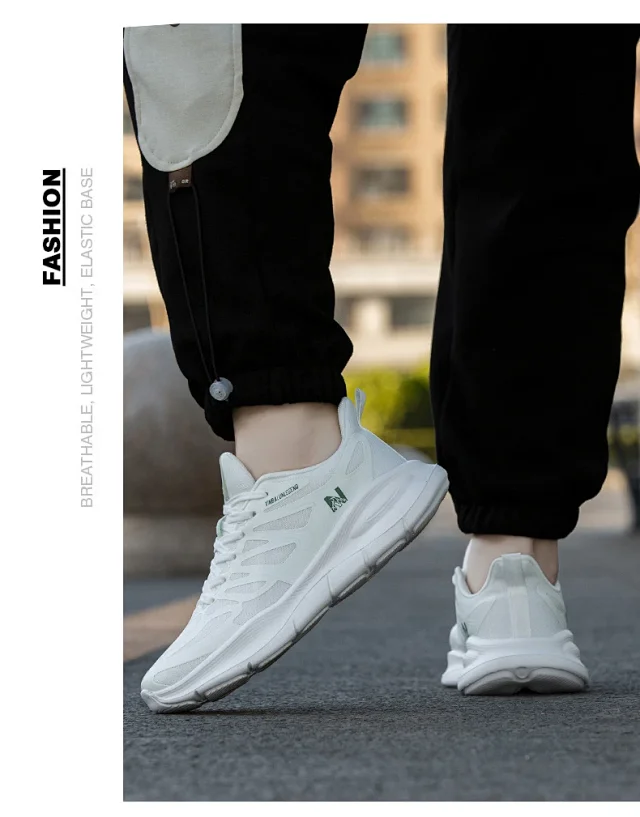Unisex Platform Mesh Running Shoes Detail