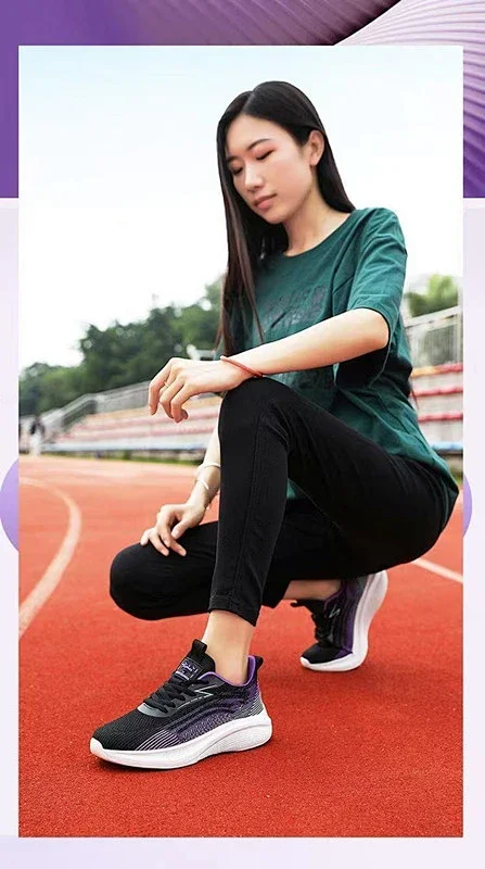 Women's Lightweight Mesh Running Shoes Anti-Slip Detail