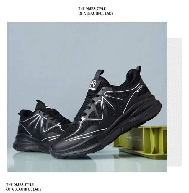 Men's Lightweight Casual Running Shoes Autumn Detail
