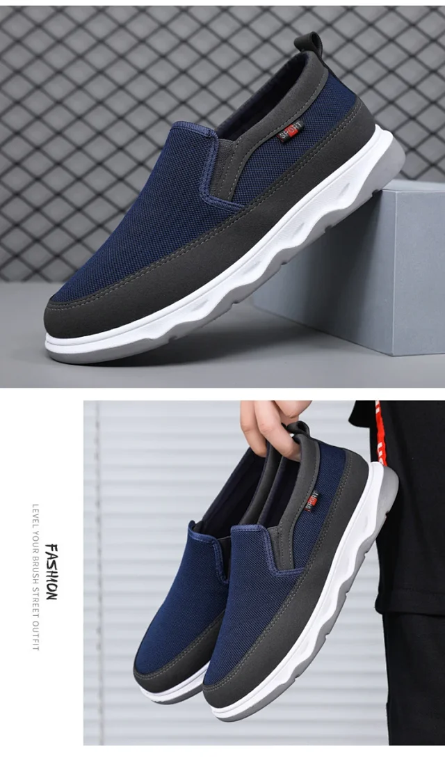 Men's Slip-On Beijing Dad Casual Shoes Detail