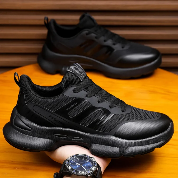New Men's Thick-Soled Breathable Running Sneakers
